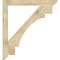 Ekena Millwork Merced Slat Rough Sawn Bracket, Douglas Fir, 4"W x 44"D x 48"H BKT04X44X48MRC06RDF - alternate 2